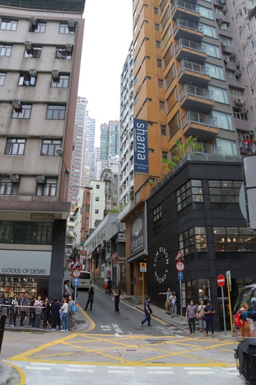 Hong Kong Straßenzug